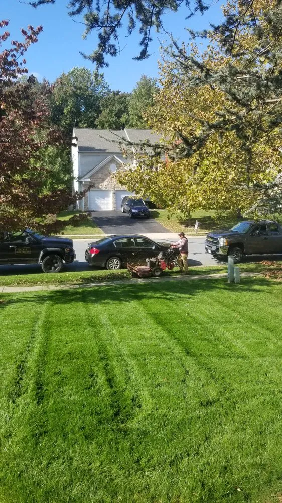 Professional landscape installation in Bel Air, MD by Excell Lawn Care & Landscaping