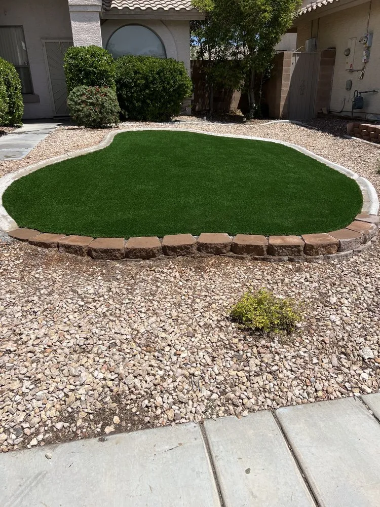 Reliable yard cleanup service for homes across Las Vegas, NV - Excellence Landscaping and Construction