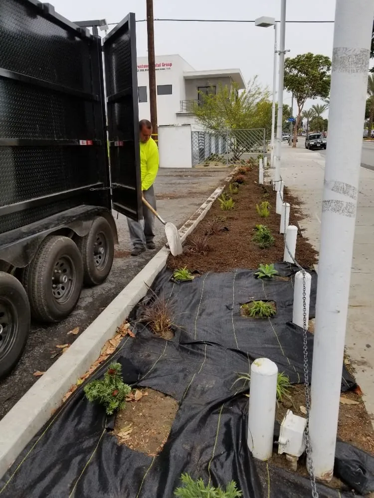 Custom outdoor landscaping for residential properties across Downey, CA - Excellence Landscaping And Maintenance