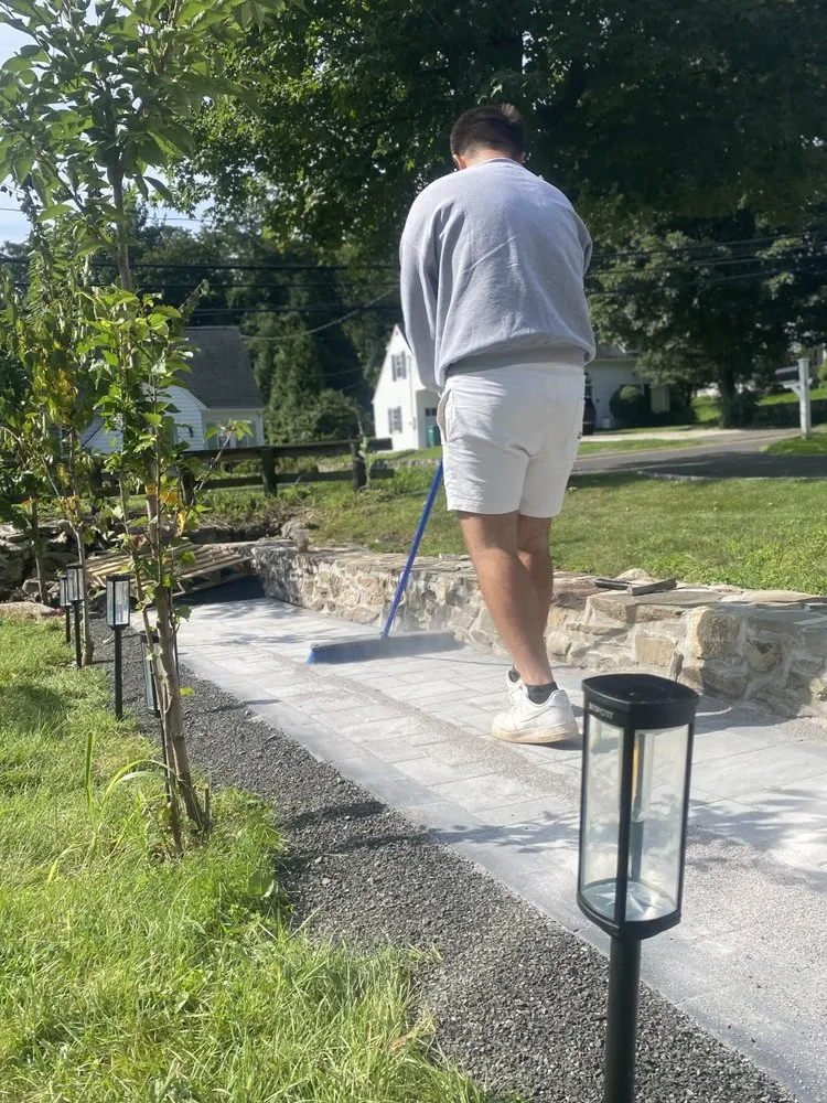 Trusted lawn care service experts serving Bethlehem, CT - Excellence Masonry and Contracting