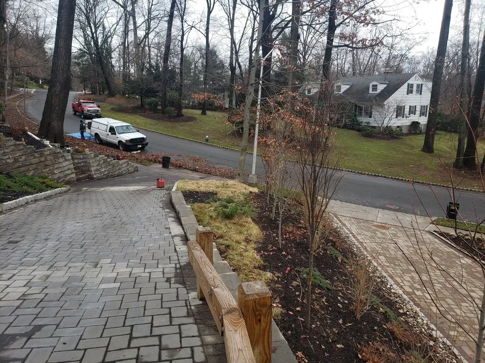 Affordable landscape installation in Newark, NJ by Excellent Landscaping