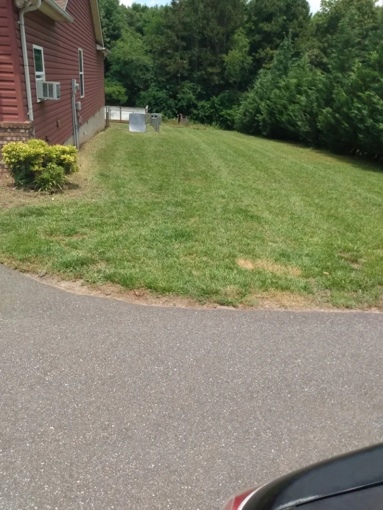 Custom landscape design for homes in Granite Falls, NC by Excellent lawn care