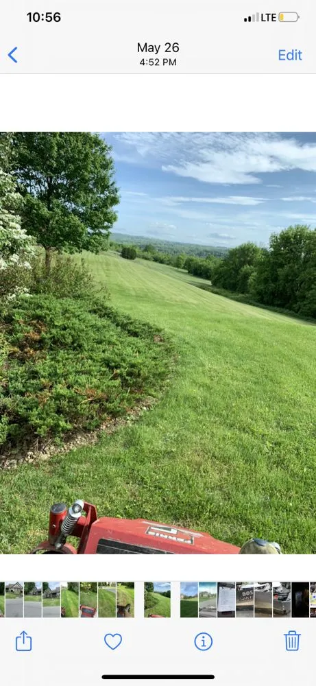 Custom outdoor landscaping in Liverpool, NY by Excellent Lawn Landscaping and Construction