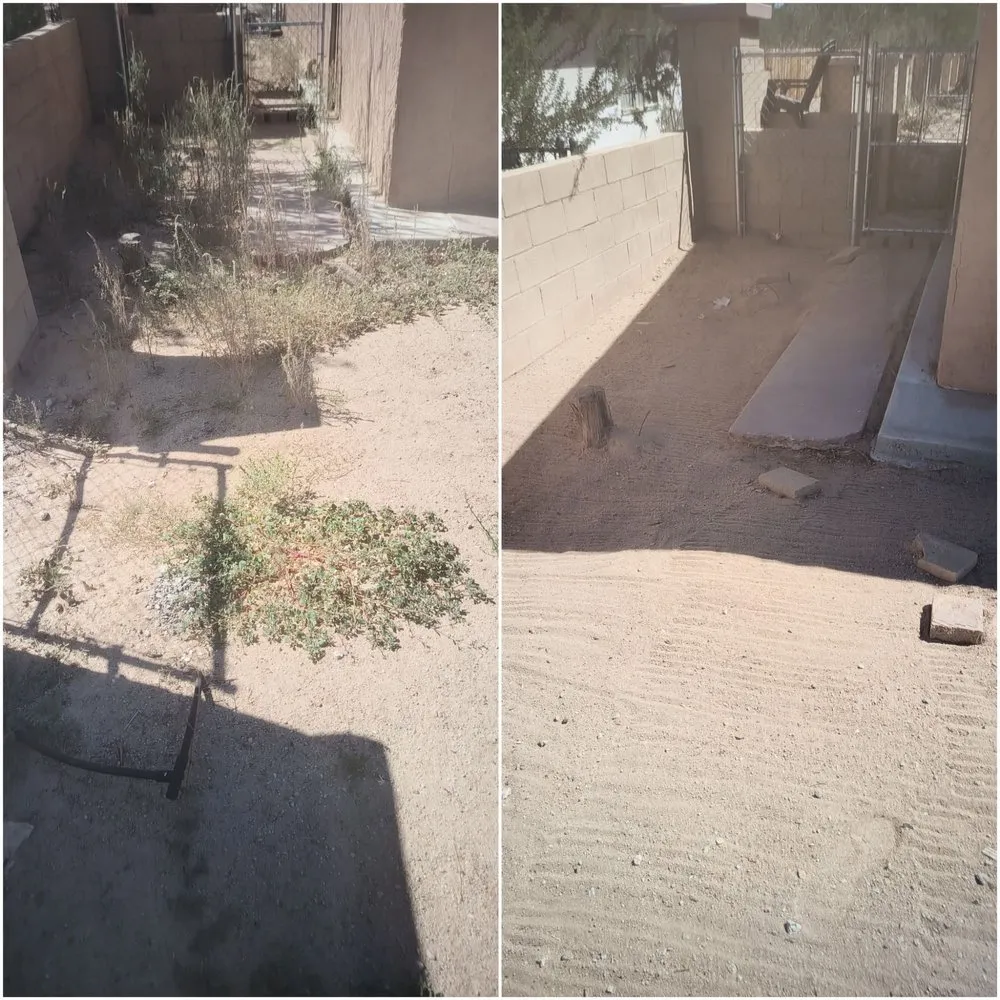 Custom lawn care service for outdoor upgrades in Twentynine Palms, CA by Excellent Work Yard Service