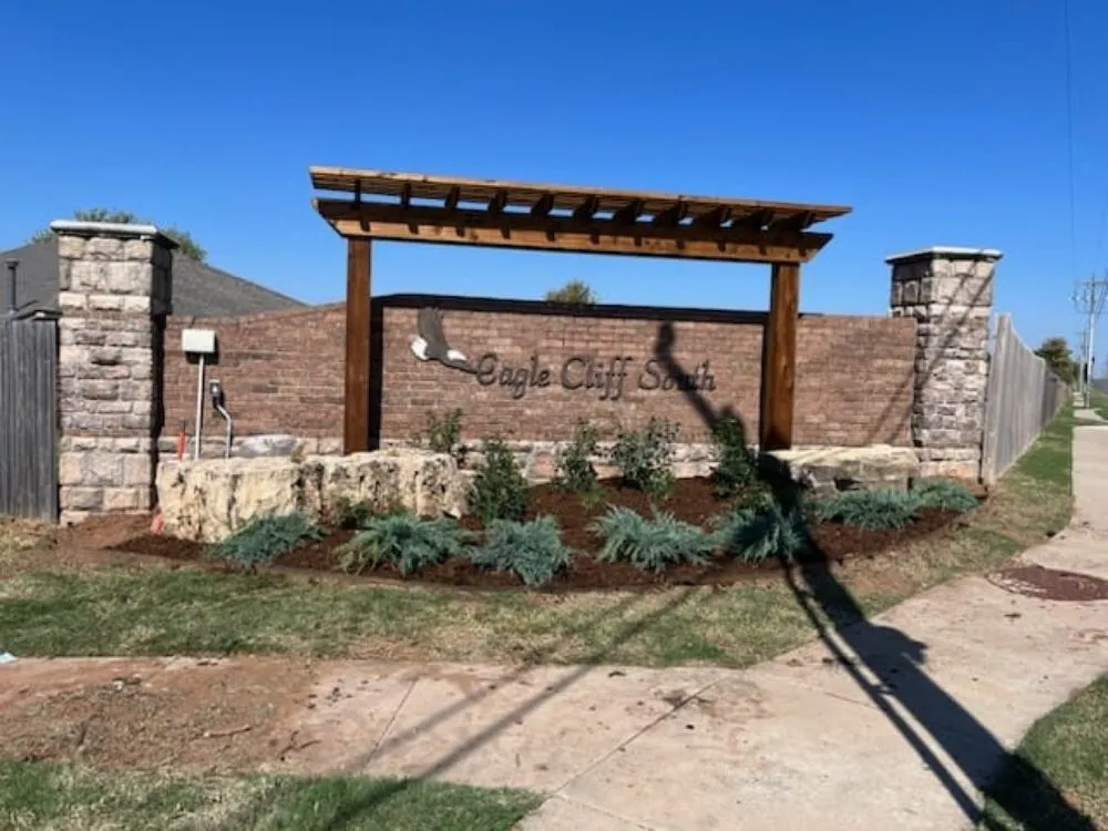 Professional yard maintenance for homes in Norman, OK by Exciting Landscape