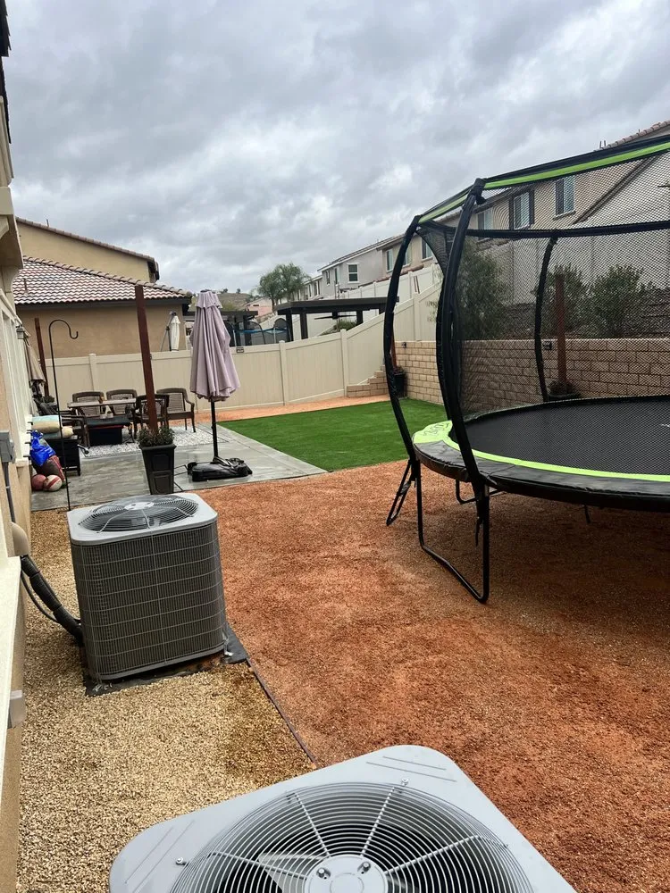 Custom yard maintenance for homes in Fontana, CA by Exclusive Hardscape & Exterior Design