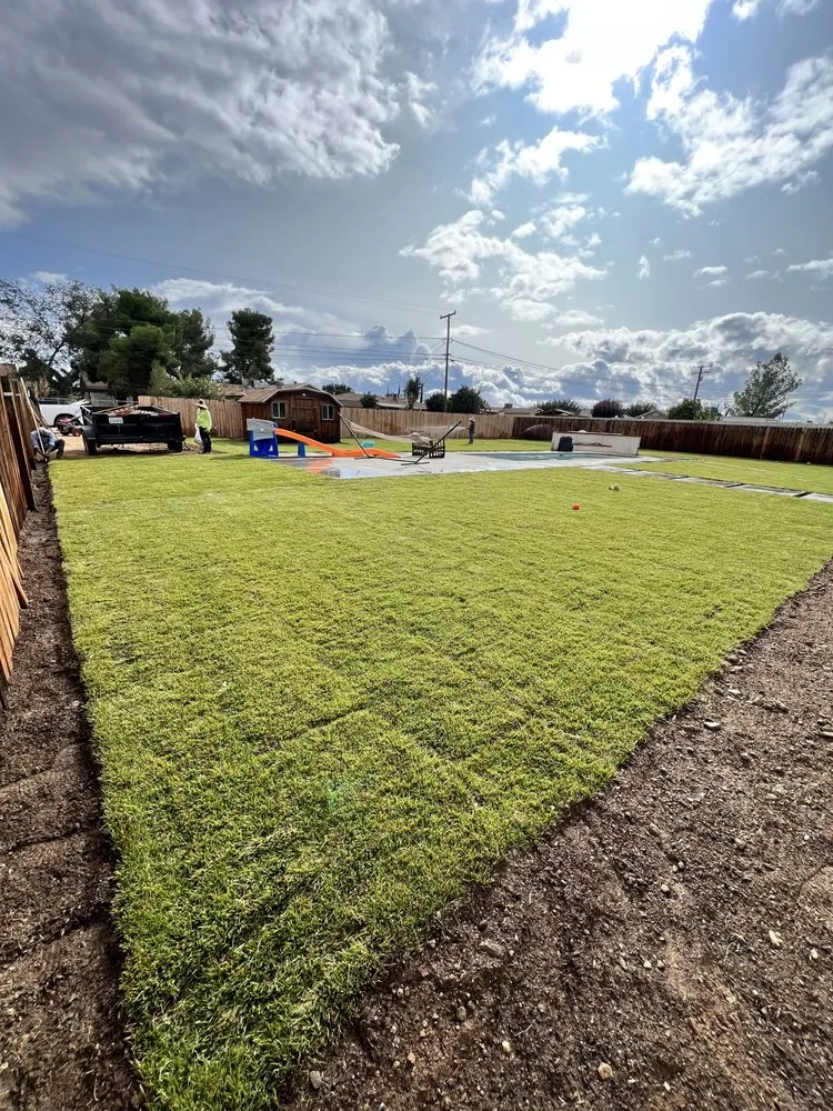 Affordable lawn mowing service for year-round maintenance across Fontana, CA - Exclusive Hardscape & Exterior Design