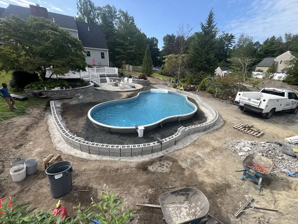 Professional garden landscaping in Abington, MA - Exclusive Hardscapes