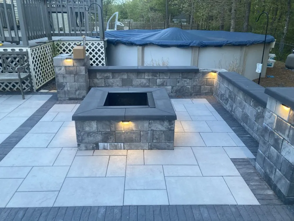 Affordable landscape design with custom design across Abington, MA - Exclusive Hardscapes
