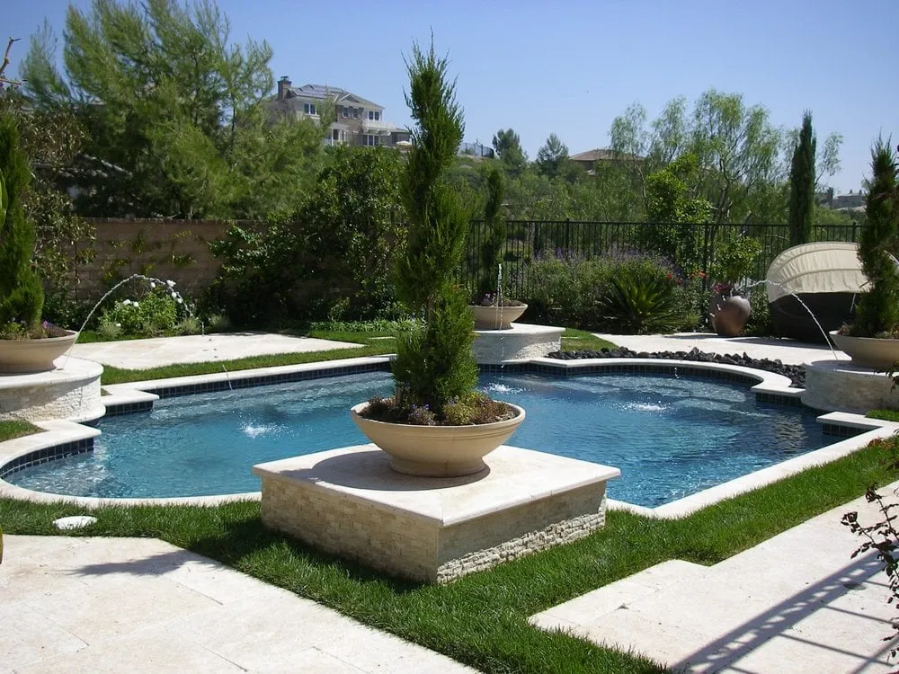 Local yard maintenance with custom design in Ladera Ranch, CA by Exclusive Landscapes