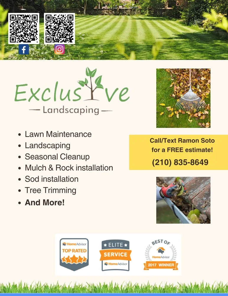 Expert garden landscaping in San Antonio, TX by Exclusive Landscaping