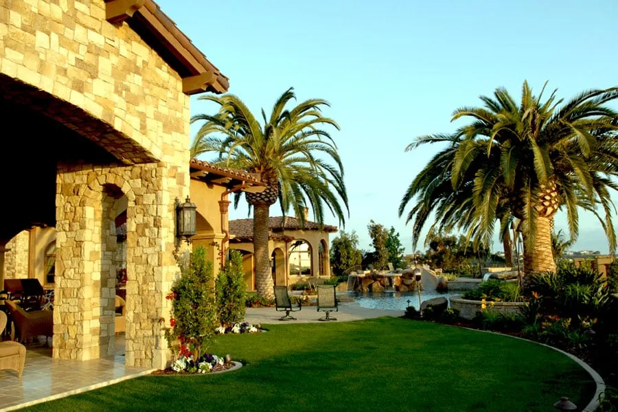 Professional lawn care service with custom design in Fallbrook, CA by Executive Landscape