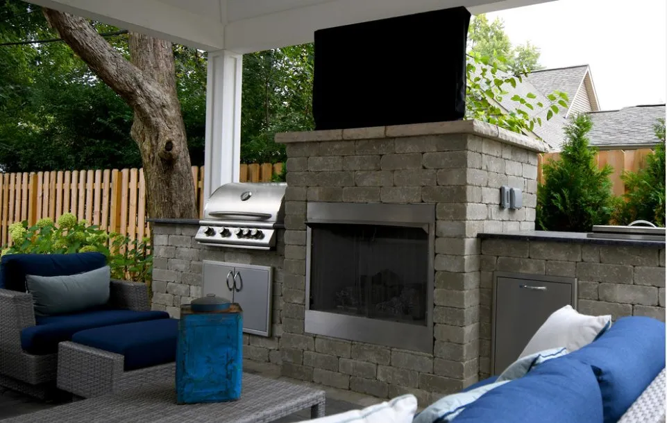 Local landscape design in Northville, MI by Executive Landscape