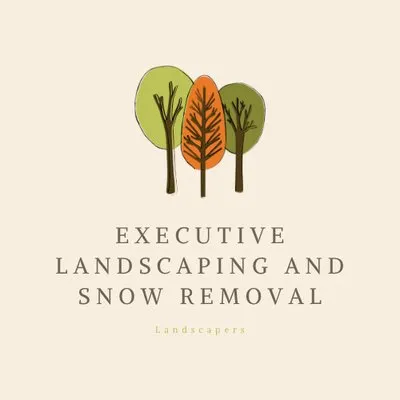 Executive Landscaping and Snow Removal Logo