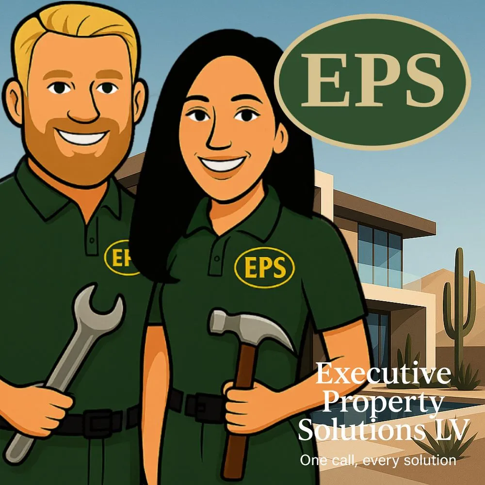 Custom landscape installation for residential properties in Las Vegas, NV by Executive Property Solutions LV