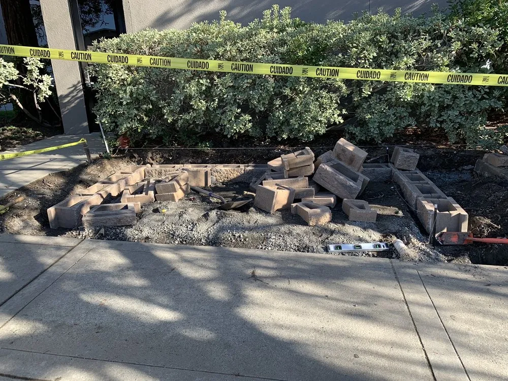 Custom landscape installation in Palo Alto, CA by Eximius Landscaping