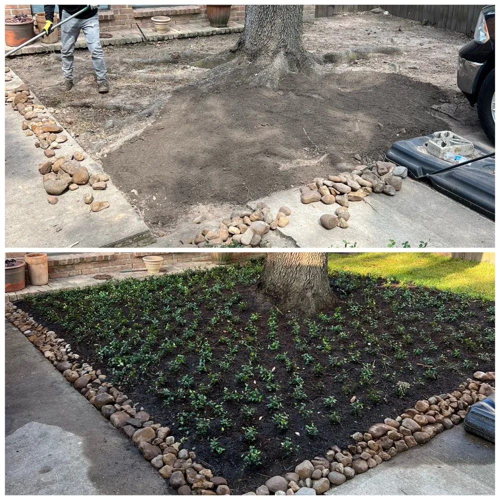 Expert lawn mowing service in Spring, TX by Exoservices