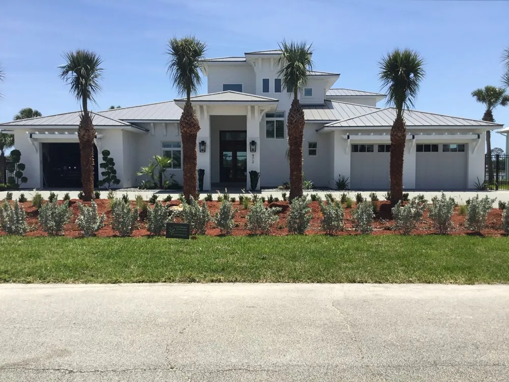 Local outdoor landscaping for beautiful yards in New Smyrna Beach, FL by Exotic designs landscaping