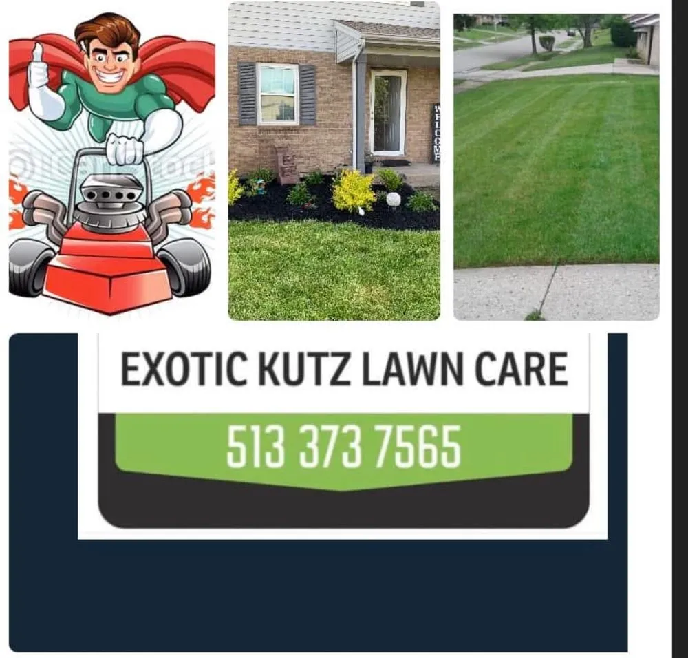 Professional yard maintenance in Cincinnati, OH - Exotic Kutz Lawn Service