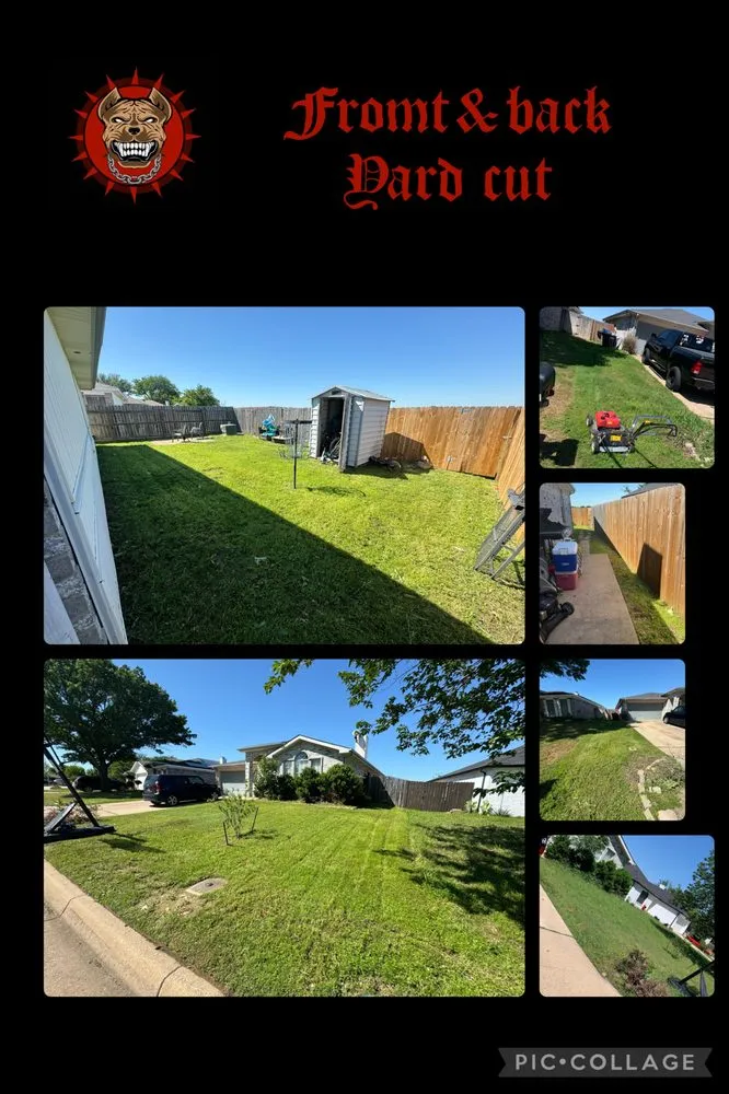 Professional lawn mowing service in Fort Worth, TX by Exotic Yardwork