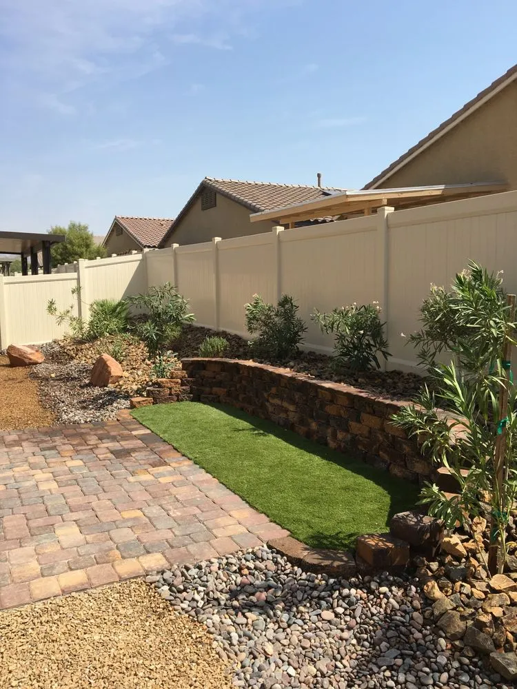 Expert landscape installation for year-round maintenance in Las Vegas, NV by Exotico Landscapes