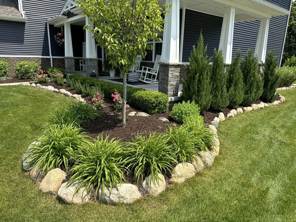 Affordable garden landscaping in Howell, MI by Exotics Landscaping