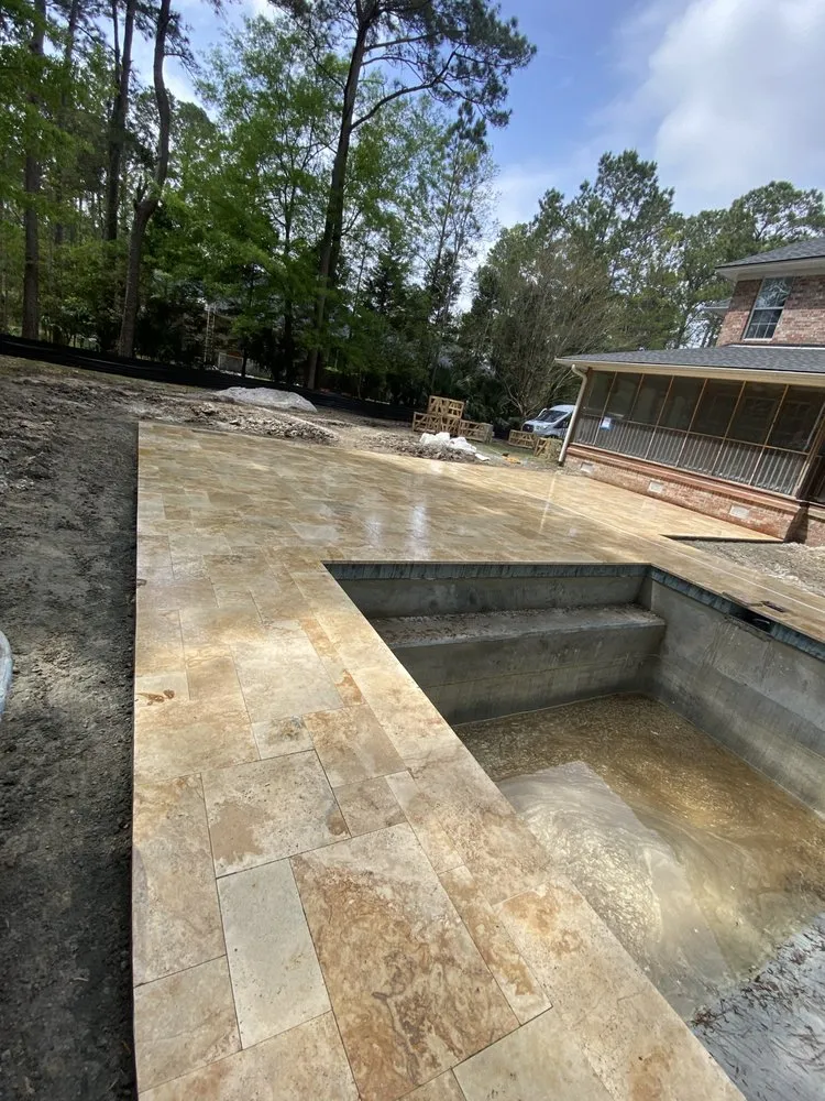 Reliable landscape installation near you in Ladson, SC by Expert Construction