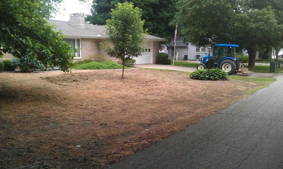 Professional garden landscaping for residential properties in Kokomo, IN by Expert Lawn & Landscape