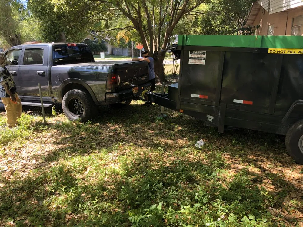 Local yard maintenance in Altamonte Springs, FL by Express Hauling Service