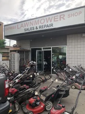 Express Lawnmower Shop Logo
