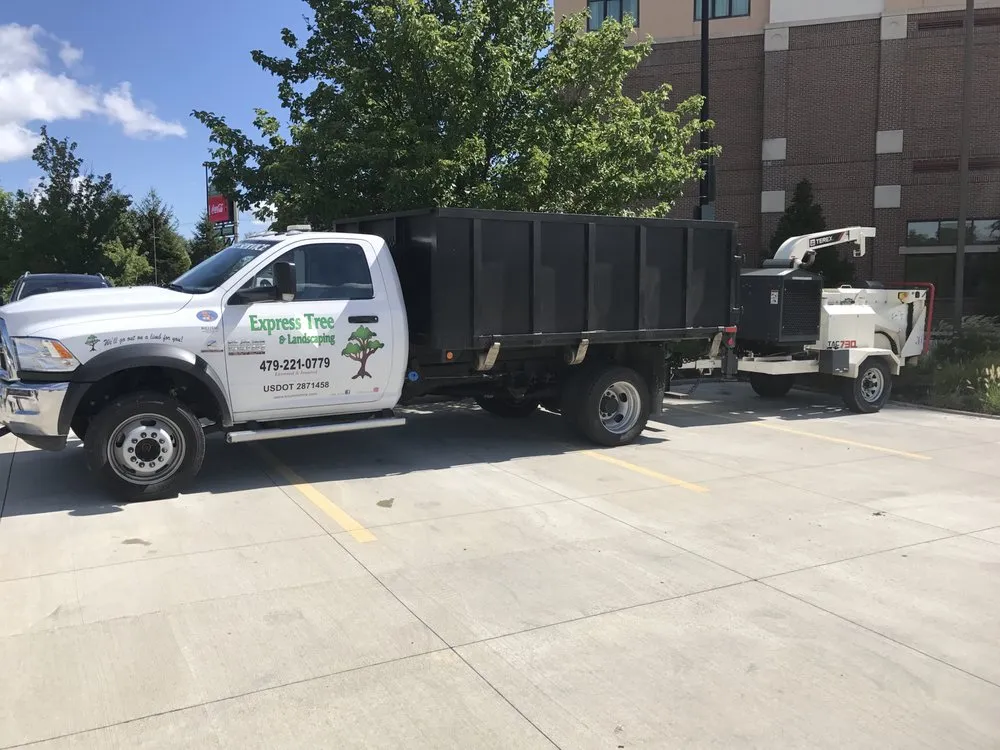 Professional landscape design in Fort Smith, AR by Express Tree & Landscaping Service