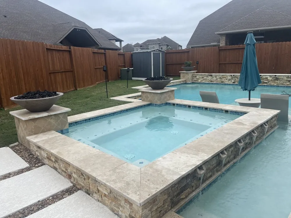 Expert yard cleanup service for outdoor upgrades in Cypress, TX by Expression Custom Pools