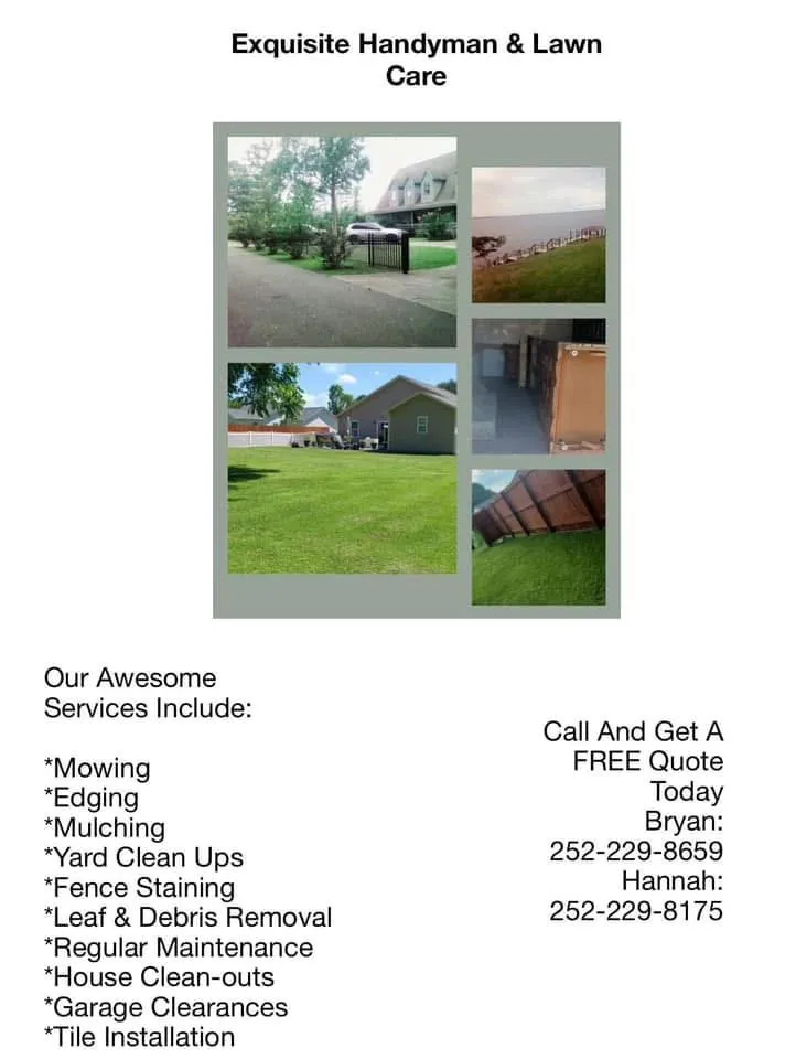 Affordable garden landscaping with custom design in New Bern, NC by Exquisite Handyman & Lawn Care