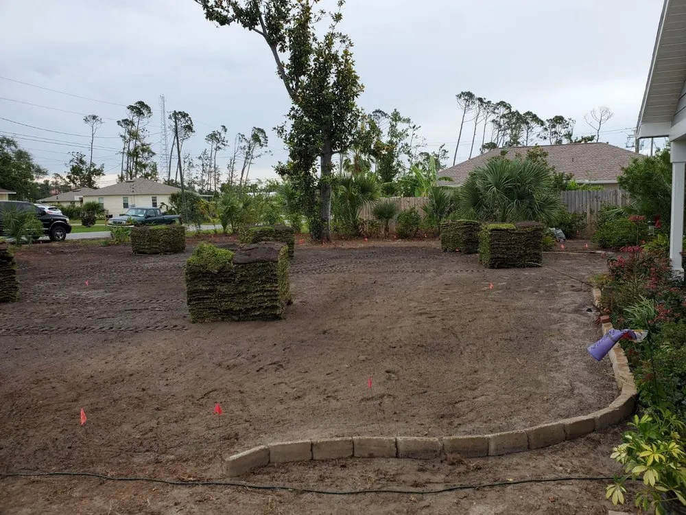 Affordable yard cleanup service for beautiful yards in West Palm Beach, FL by Exquisite Installation Solutions