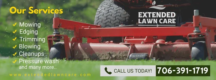 Professional garden landscaping for year-round maintenance in Eastanollee, GA by Extended Lawn Care