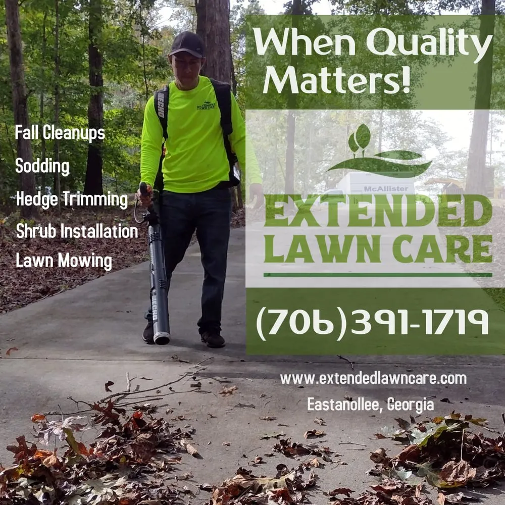 Trusted lawn care service in Eastanollee, GA - Extended Lawn Care