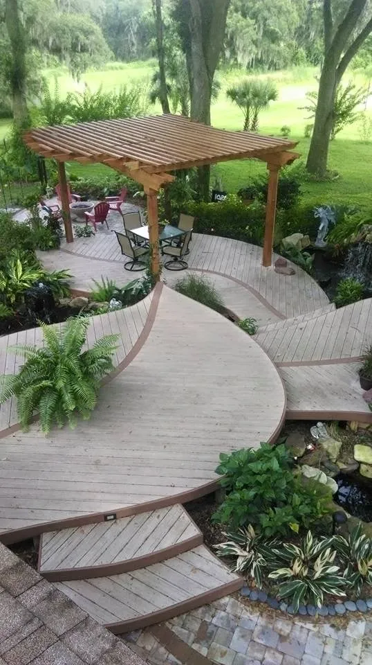 Custom lawn care service for beautiful yards in Tampa, FL by Exterior Concepts