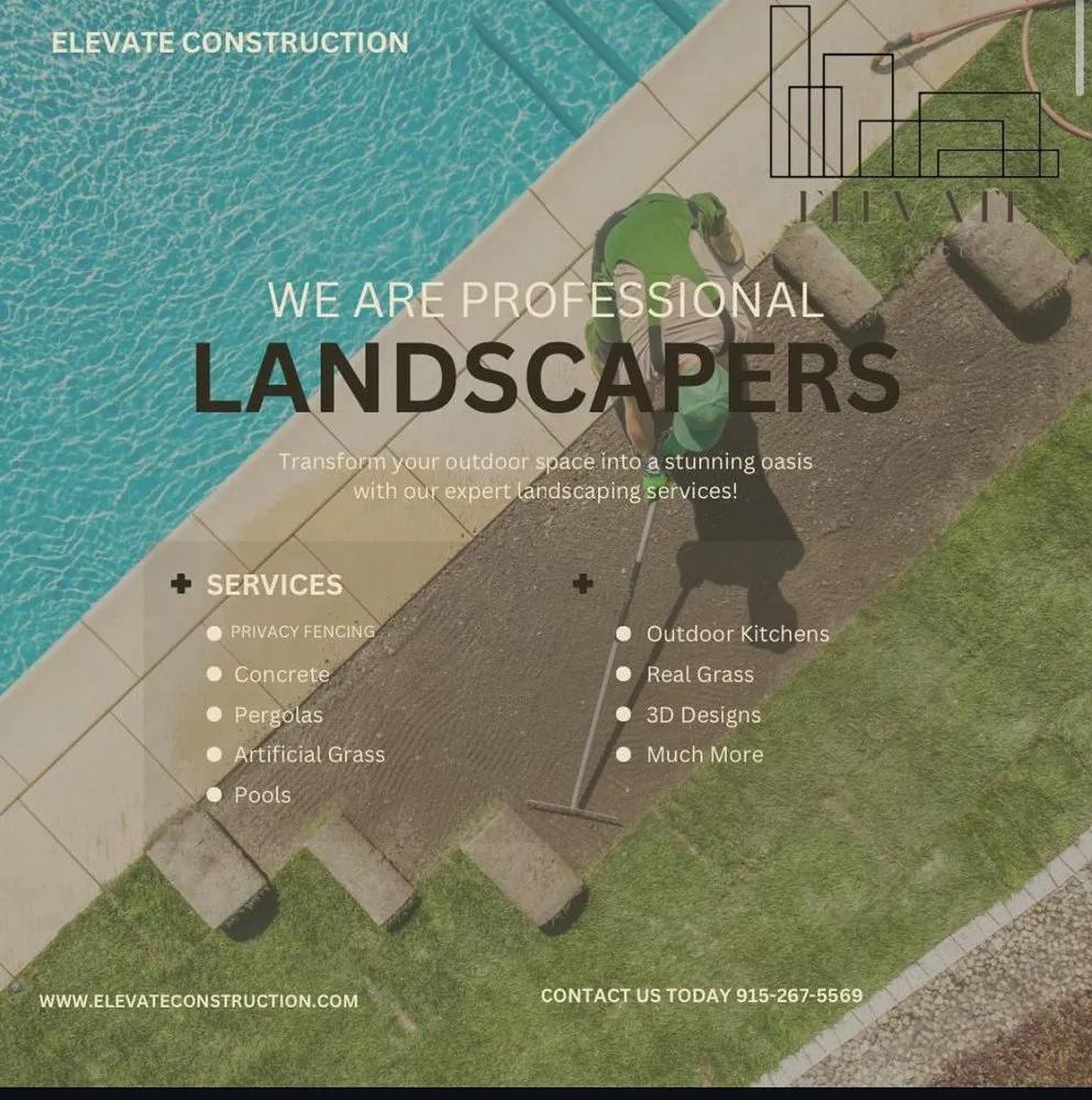 Trusted landscaping services experts serving El Paso, TX - Exterior Elevate