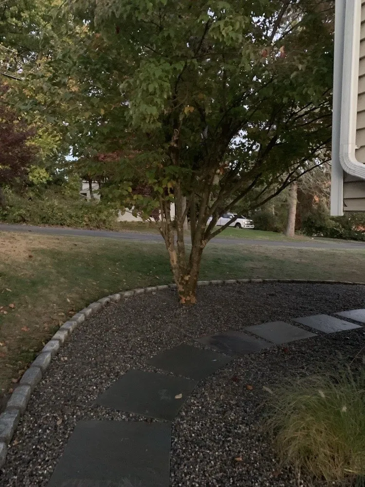 Custom lawn mowing service in Danbury, CT by Exterior Services