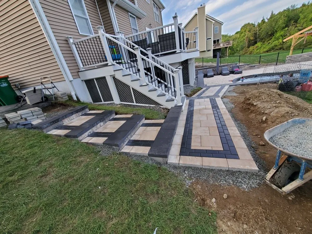 Professional yard cleanup service in Danbury, CT by Exterior Services