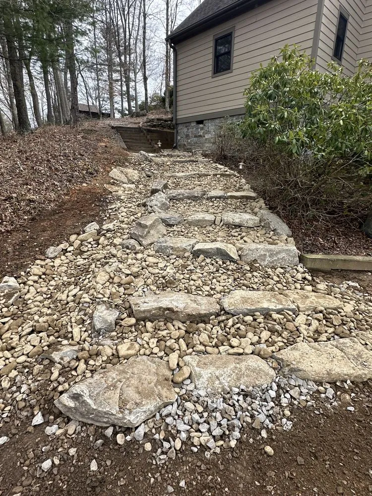 Reliable landscape installation in Asheville, NC - Exterior Solutions Asheville