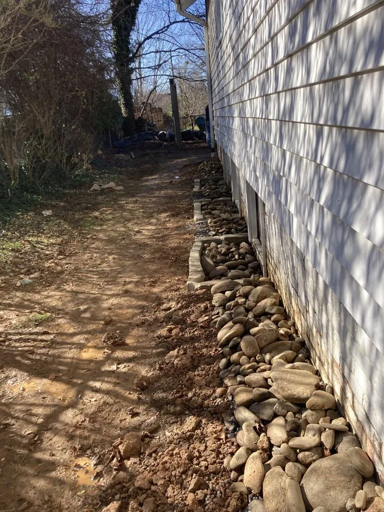 Affordable landscape design in Asheville, NC by Exterior Solutions Asheville