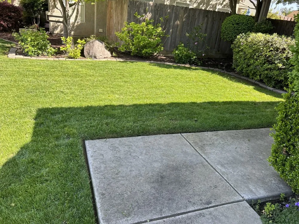 Custom lawn care service in Turlock, CA by Exterior Solutions Lawn and Landscape