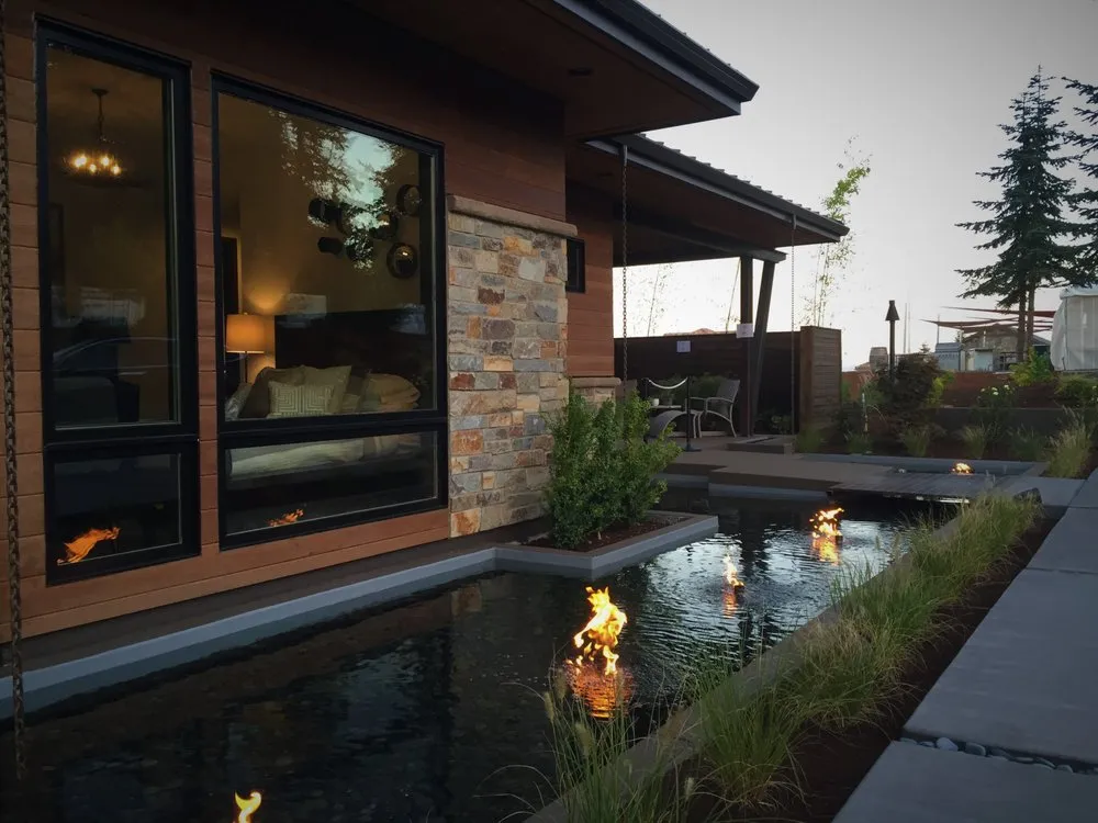 Local residential landscaping with custom design in Tigard, OR by Exterior Spaces LLC