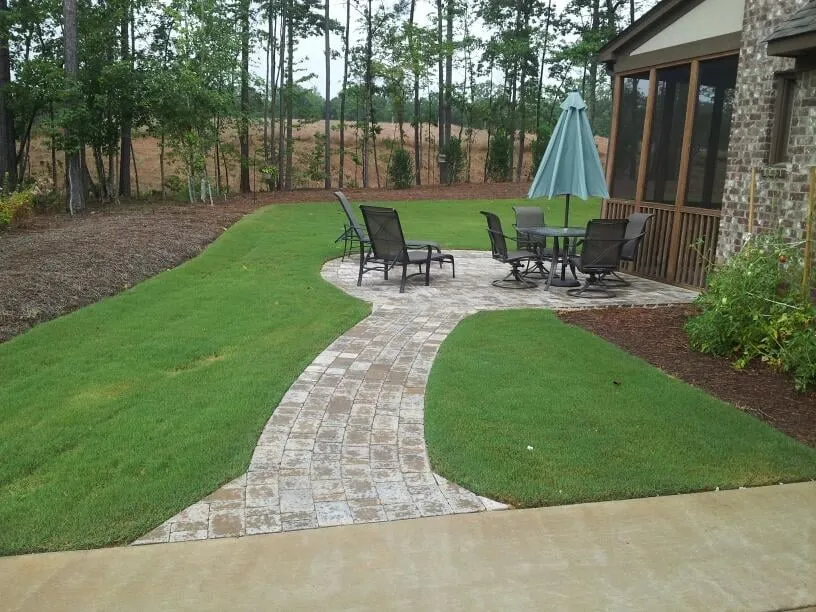 Custom yard cleanup service in Wilsonville, AL - Exterior Works