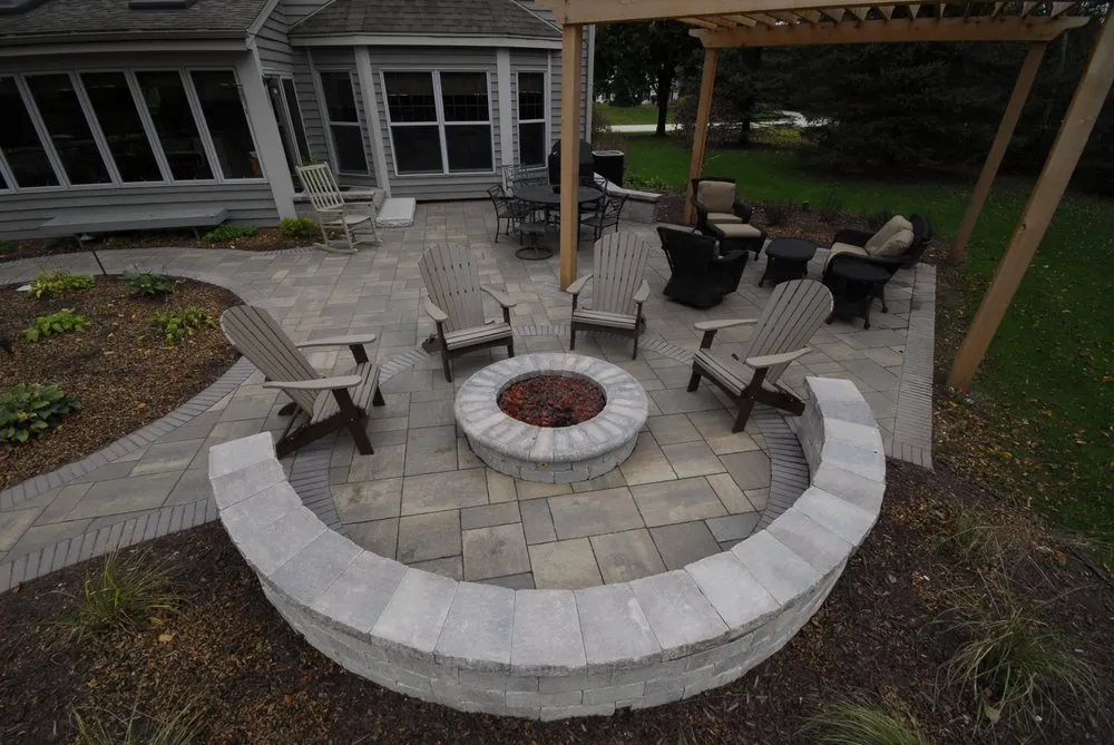Affordable landscape design in Mequon, WI by Exteriors Unlimited Landscape Contractors