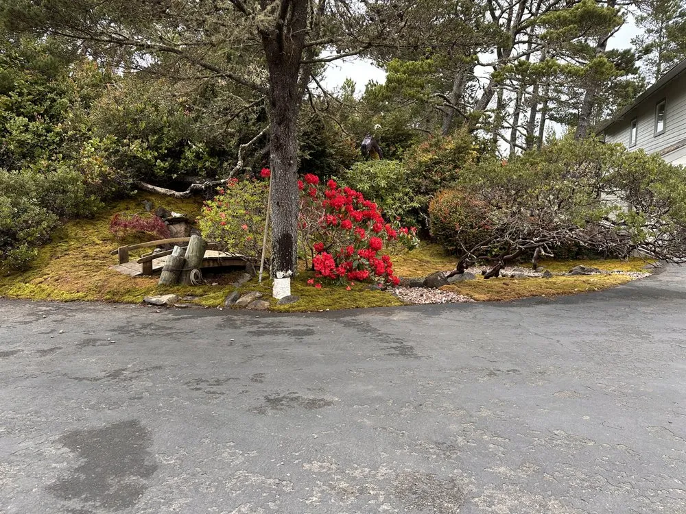 Professional garden landscaping for year-round maintenance in Florence, OR by Exterus Property Solutions