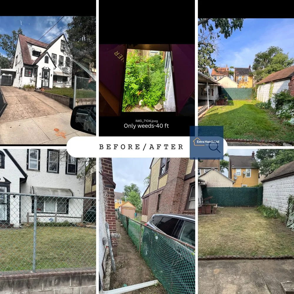 Custom landscape installation in Queens, NY - Extra Hands Solutions