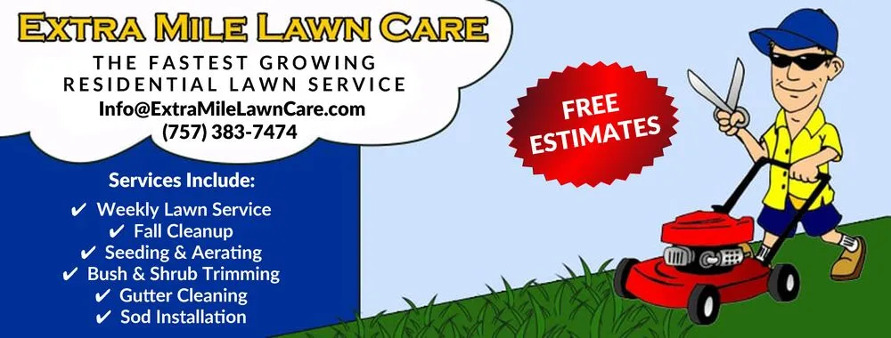 Custom landscaping services for year-round maintenance across Virginia Beach, VA - Extra Mile Lawn Care