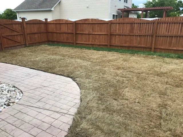Local landscape installation in Virginia Beach, VA by Extra Mile Lawn Care